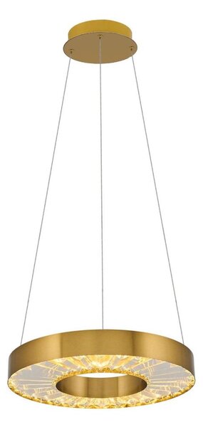 LED полилей на кабел JESI LED/35W/230V 3000K Ø 40 см бронзов
