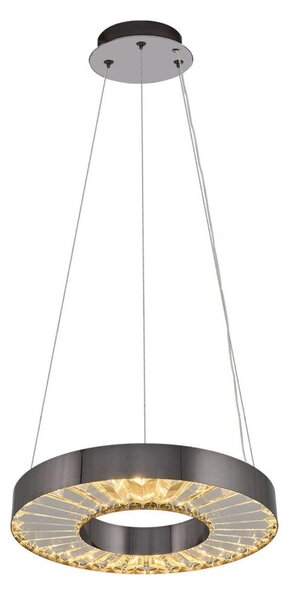 LED полилей на кабел JESI LED/35W/230V 3000K Ø 40 см сребрист