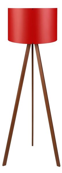Подова лампа AYD 1xE27/40W/230V, червена/кафява