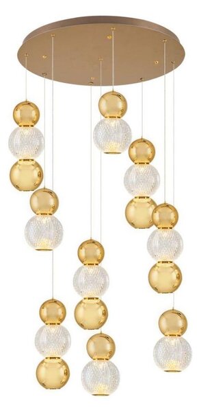 LED полилей на кабел CREMONA LED/51W/230V 3000K, златист