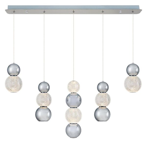 LED полилей на кабел CREMONA LED/27W/230V 3000K матов хром