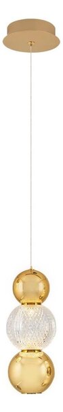 LED полилей на кабел CREMONA LED/5W/230V 3000K златен