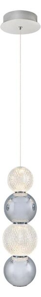LED полилей на кабел CREMONA LED/7W/230V 3000K матов хром