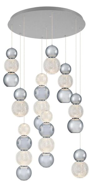 LED полилей на кабел CREMONA LED/51W/230V 3000K матов хром