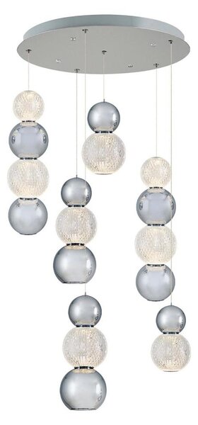 LED полилей на кабел CREMONA LED/34W/230V 3000K матов хром