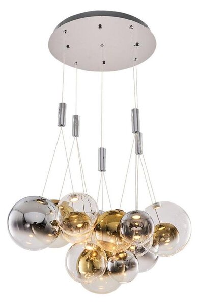 LED полилей на кабел ENNA 15xG9/5W/230V 3000K димчено/златно