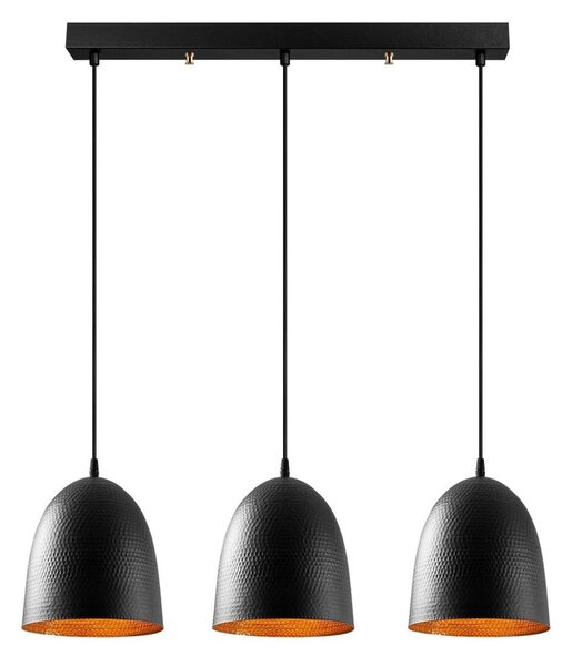 Полилей на кабел TATTOO 3xE27/40W/230V черен