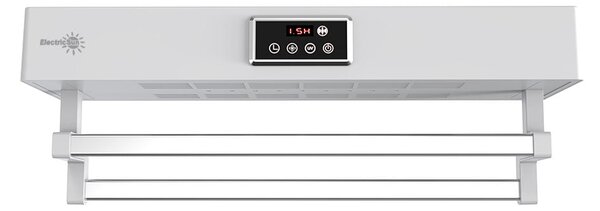 Сушилник за кърпи с стерилизация UV, баня или кухня, стенен монтаж, 60 cm, 450W, ElectricSun Standard бял
