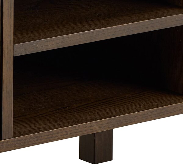 Кафява маса за телевизор от декор от дъб 120x45x40 cm Southampton – Actona
