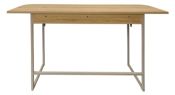Конзолна маса от декор от дъб в естествен цвят 40x140 cm Darlington – Actona