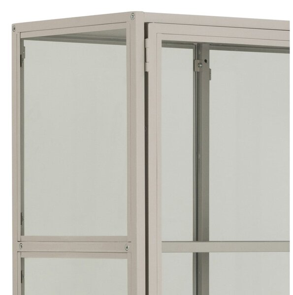 Сива витрина 77x186x35 cm Seaford – Actona