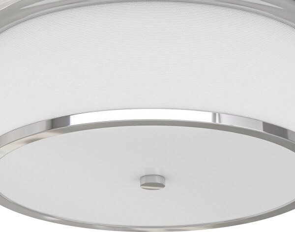 Open Design OR84863 - Потолно осветително тяло FAMBURO 3xE14/12W/230V, диаметър 31 см, полирано хромово покритие