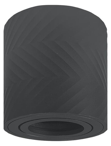 Prezent 71111 - Точково осветително тяло LOTAR 1xGU10/50W/230V Ø 8 см черно