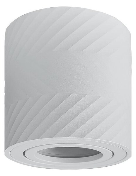 Prezent 71110 - Точково осветително тяло LOTAR 1xGU10/50W/230V Ø 8 см бяло