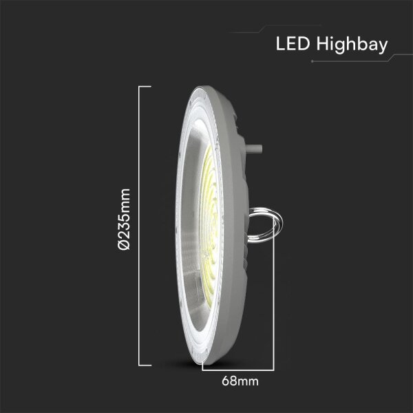 LED Индустриална лампа High Bay LED/100W/230V 3000/4000/6500K IP65 ø 23,5 см