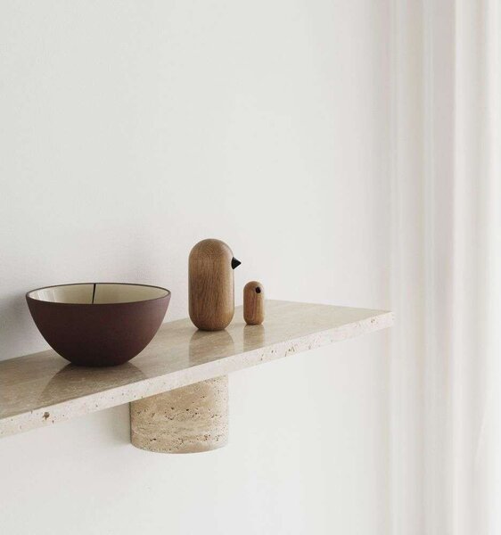 Normann Copenhagen - Sten Shelf L120 Travertine Normann Copenhagen