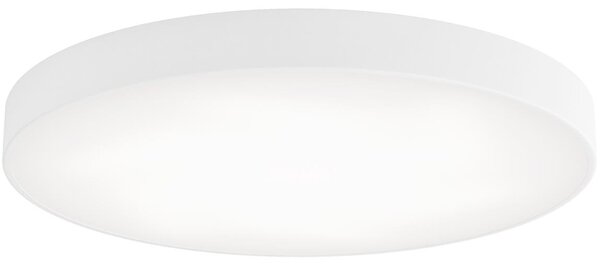 LED Плафониера CLEO LED/96W/230V 3000K Ø 80 см бял