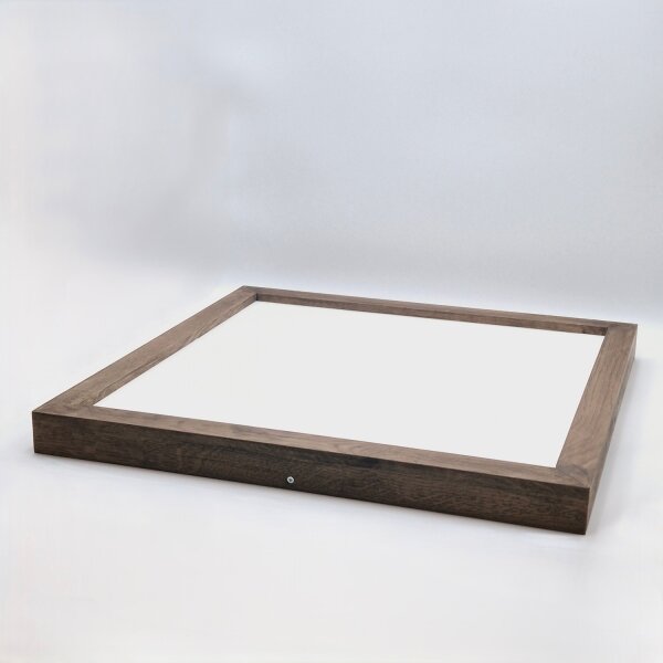 Brilagi-LED Осветително тяло за баня WOODY FRAME LED/40W/230V 60x60 cm IP44 дъб орех