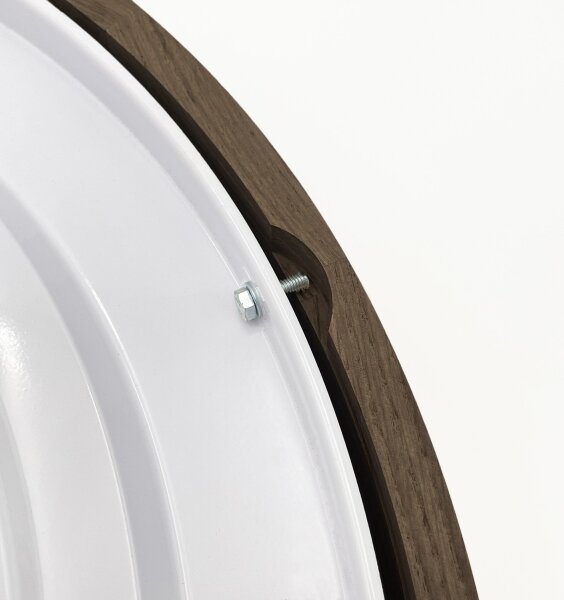 Brilagi - LED таванно осветително тяло CARVALHO 4xE27/60W/230V дъб/орех диаметър 57,5 cm
