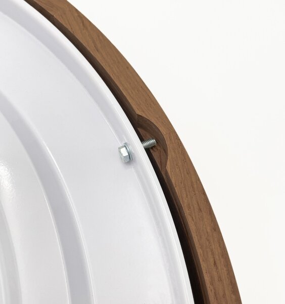 Brilagi - LED таванно осветително тяло CARVALHO 4xE27/60W/230V, дъб/череша, Ø 57,5 см