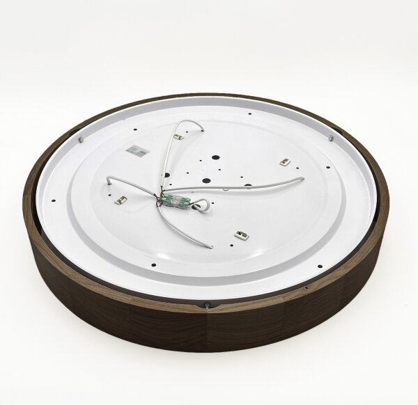 Brilagi - LED таванно осветително тяло CARVALHO 4xE27/60W/230V дъб/орех диаметър 57,5 cm
