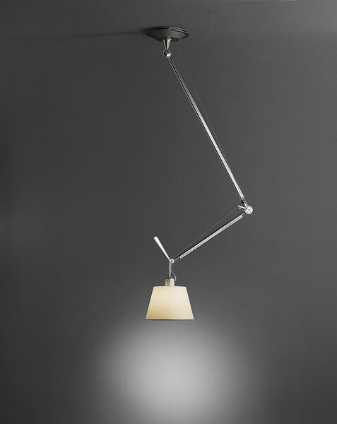 Artemide - Tolomeo Decentrata Висяща Лампа Ø240 Сив Artemide