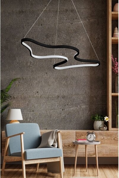 LED полилей на кабел ARTISAN LED/36W/230V 6500K черен
