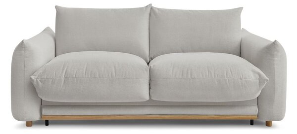 Светлосив сгъваем диван 234 cm Ernest – Bobochic Paris