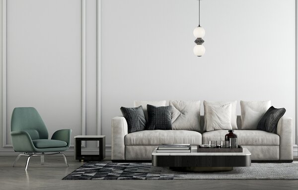 Висяща лампа BALOS PND-94921-2A-BK ITALUX