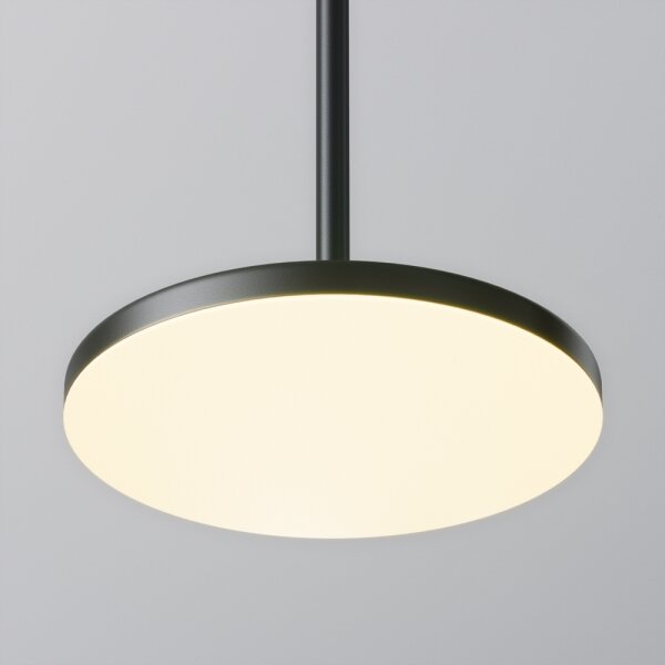 Maytoni P076PL-L12W3K-B - LED Пендел PLATO LED/12W/230V 3000K черен