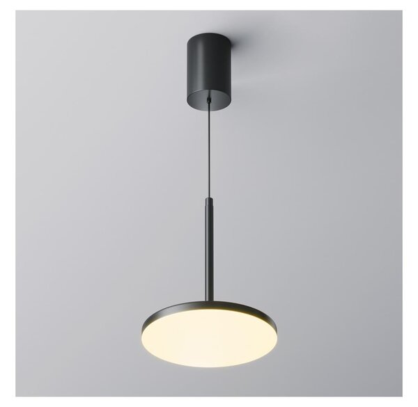 Maytoni P076PL-L12W3K-B - LED Пендел PLATO LED/12W/230V 3000K черен