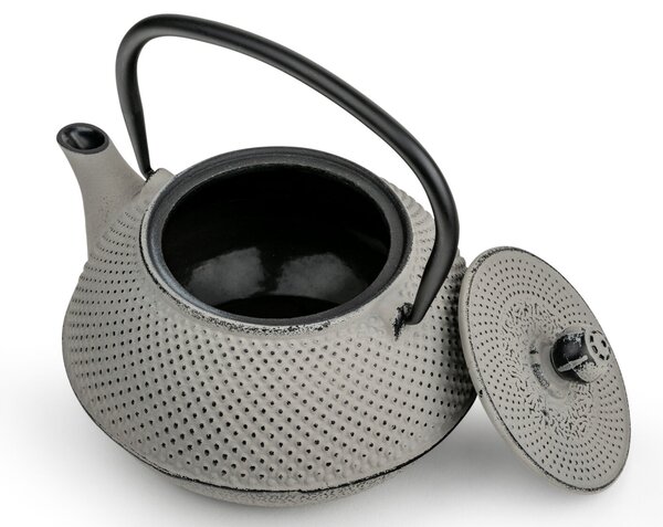 BREDEMEIJER Чугунен чайник “Jang“ - сив - 0.8 л