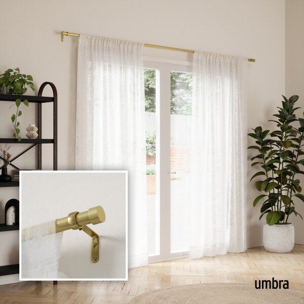 UMBRA Корниз “CAPPA“ - цвят злато - размер 305-457 см