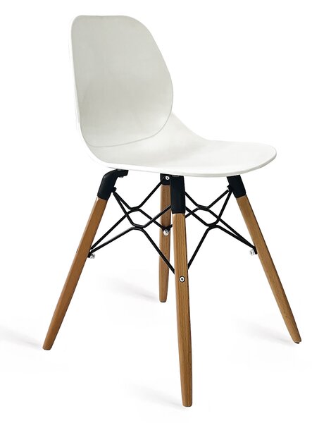 ТРАПЕЗЕН СТОЛ SHELL WOOD 022 BIANCO LaSeggiola