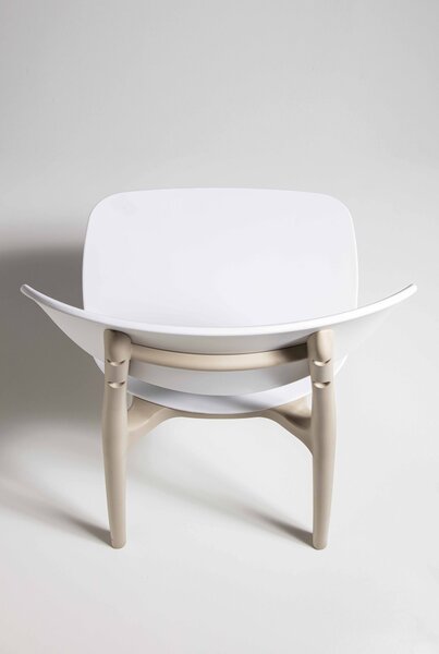 ТРАПЕЗЕН СТОЛ FLY 009 WHITE/WHITE LaSeggiola