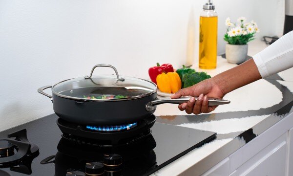 ZYLISS COOK ULTIMATE PRO CERAMIC“ - Индукционен тиган с керамично покритие - Ø 28 см - със стъклен капак