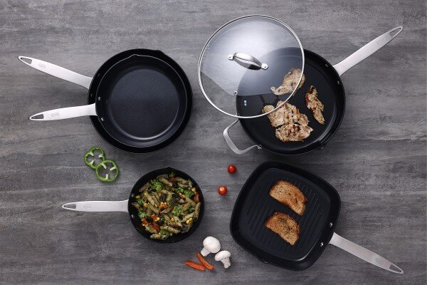 ZYLISS COOK ULTIMATE PRO CERAMIC“ - Индукционен тиган с керамично покритие - Ø 28 см - със стъклен капак