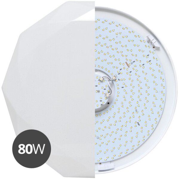 Ecolite WZSD-80/80W/LED - LED Димируем плафон DIAMANT LED/80W/230V + д.у