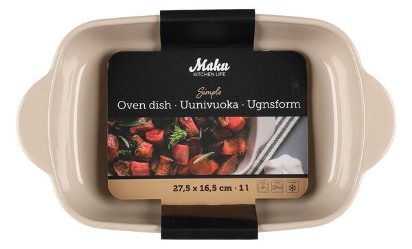 MAKU Керамична тава за печене - 27,5х16,5см