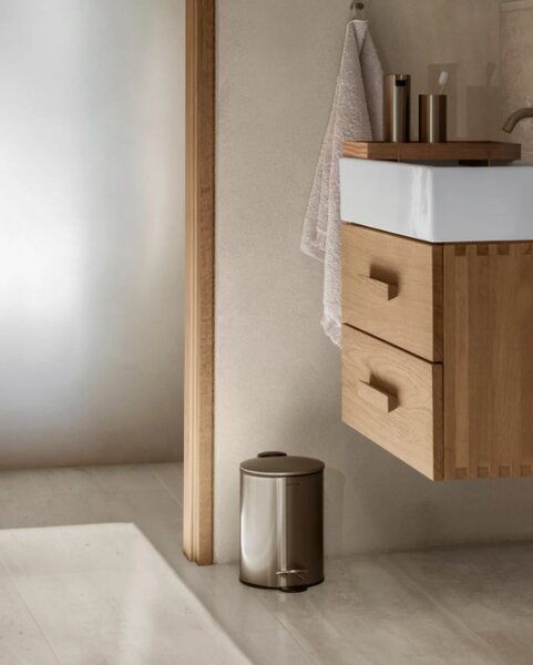 BLOMUS Кош за баня TUBO, 3 л - цвят месинг