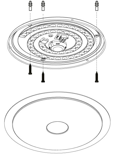 Eglo 98323 - LED Димируема лампа LANCIANO LED/24W/230V + дистанционно управление