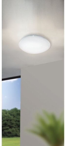 Eglo 98228 - LED димируемо таванно осветително тяло SILERAS-A LED/36W/230V Ø 60 см + с дистанционно управление