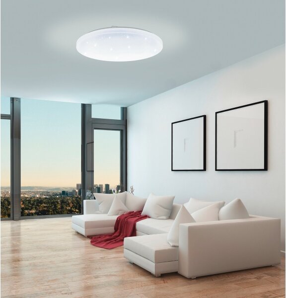 Eglo 98294 - LED Димируема лампа за баня FRANIA-A LED/12W/230V IP44 + дистанционно управление