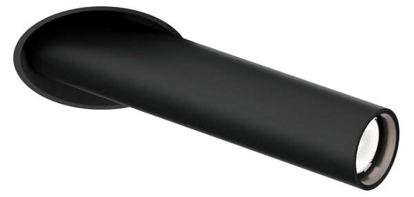 Wever & Ducré Lighting WEVER DUCRÉ LED вграден прожектор Match Sneak без рамка, черен, 2700K, Черен, Дневна/трапезария, Алуминий, Модерен