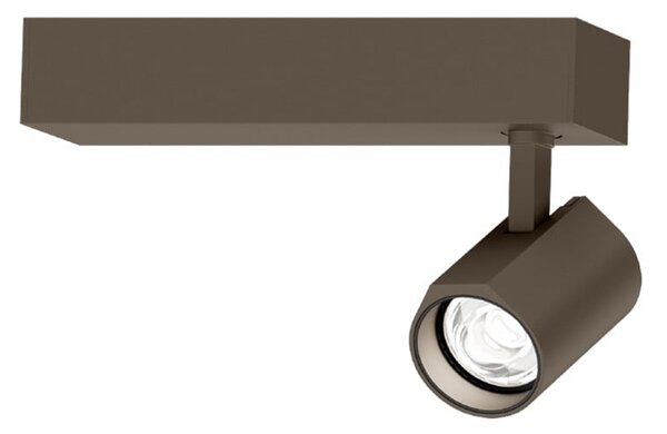 Wever & Ducré Lighting WEVER DUCRÉ LED прожектор за таван Ceno бронз, 2700 K, 1 лампа, Затъмняване, Бронзов / античен месинг, Дневна/трапезария, Алуминий, Модерен