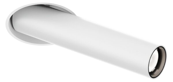 Wever & Ducré Lighting WEVER DUCRÉ LED вграден прожектор Match Sneak без рамка, бял, 2700 K, Бял, Дневна/трапезария, Алуминий, Модерен