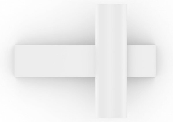 Wever & Ducré Lighting WEVER DUCRÉ LED стенна лампа Ceno 2.0, бяла, 2700 K, с 2 лампи, Затъмняване, Бял, Дневна/трапезария, Алуминий, Модерен