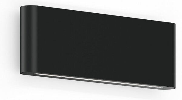 Wever & Ducré Lighting WEVER DUCRÉ LED стенна лампа за външно осветление Kiosk 2.0, черна, 2700 K, Затъмняване, Черен, Алуминий, Модерен