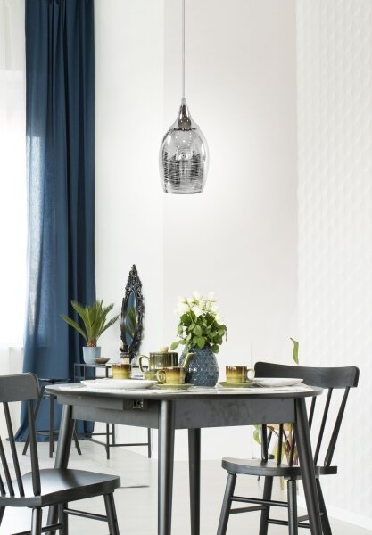 Висящ полилей MARINA 1xE27/60W/230V хром