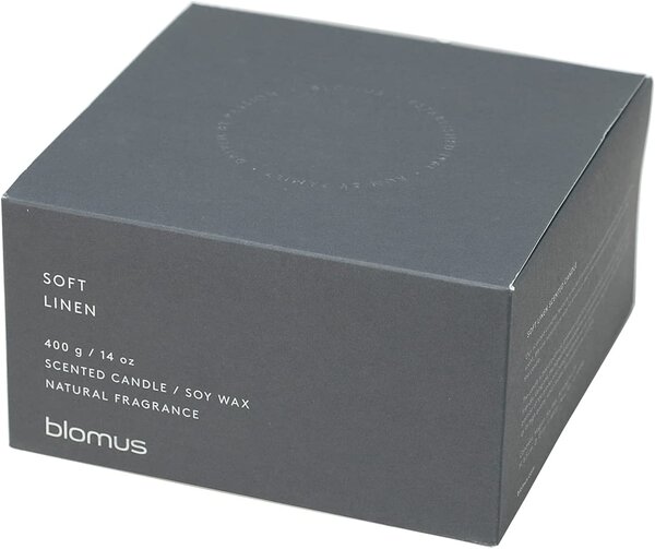 BLOMUS Ароматна свещ FRAGA, размер XL - аромат Soft Linen - цвят Magnet